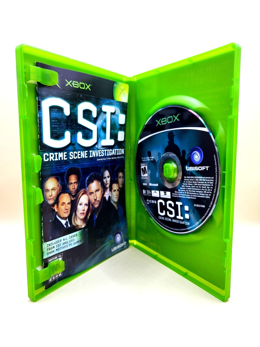 CSI Crime Scene Investigation (NTSC) - Xbox Original