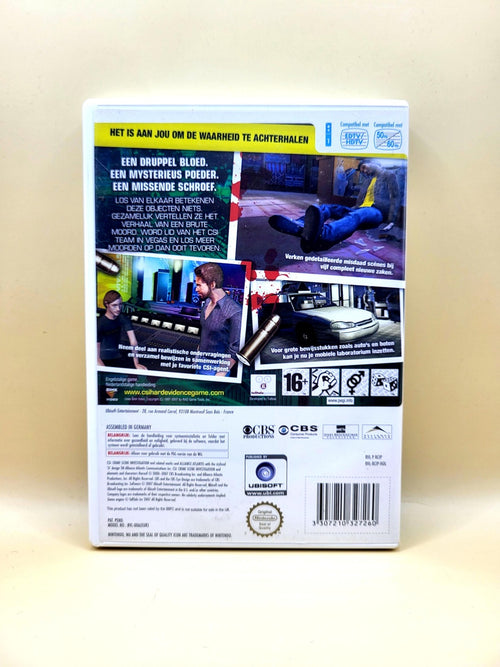 CSI Hard Evidence - Nintendo Wii