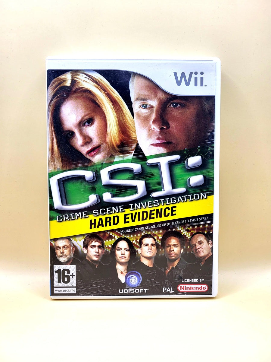 CSI Hard Evidence - Nintendo Wii