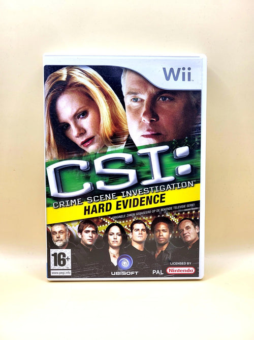 CSI Hard Evidence - Nintendo Wii