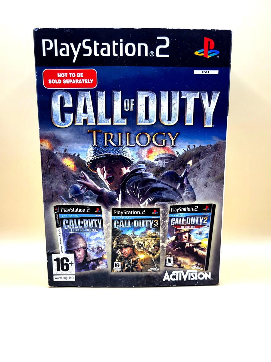 Call of Duty Trilogy - PlayStation 2 - PS2