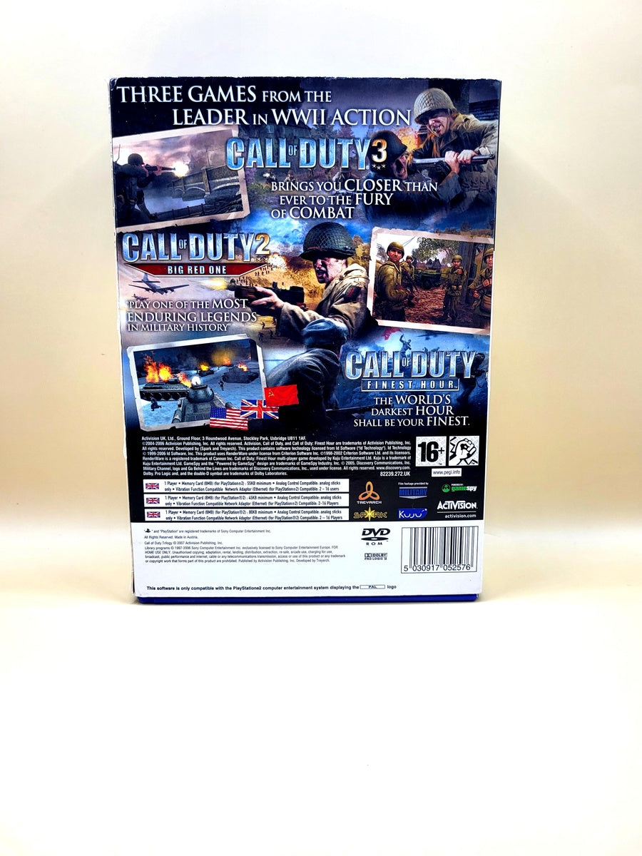 Call of Duty Trilogy - PlayStation 2 - PS2