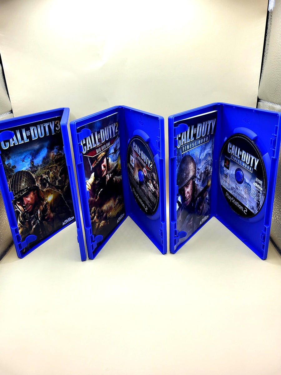 Call of Duty Trilogy - PlayStation 2 - PS2