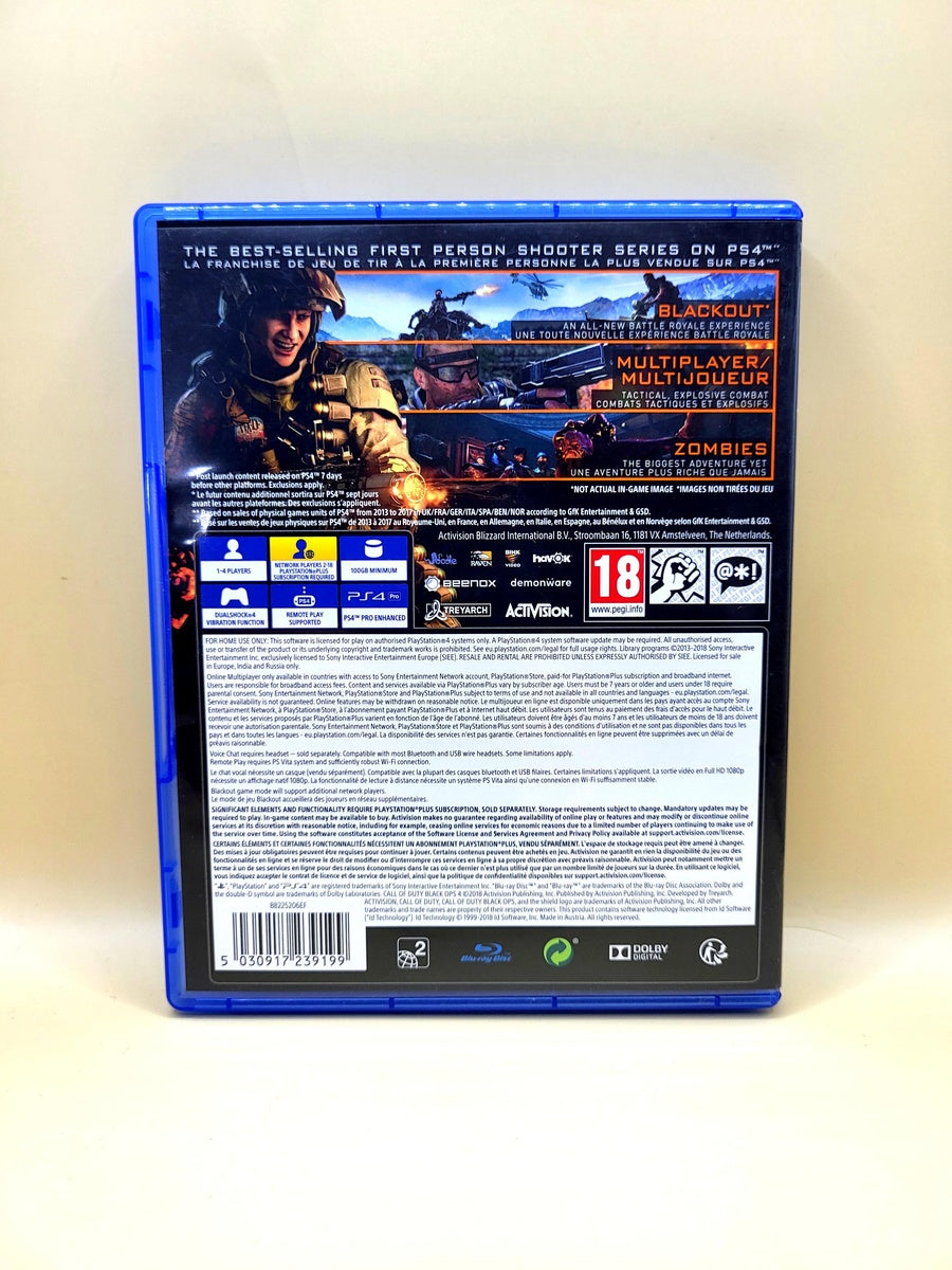 Call of Duty Black Ops IIII 4 - PlayStation 4 - PS4