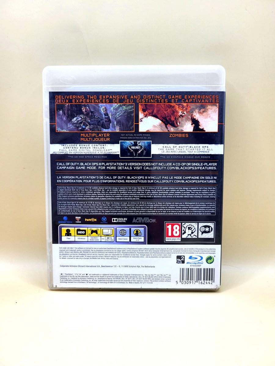 Call of Duty Black Ops III - PlayStation 3 - PS3