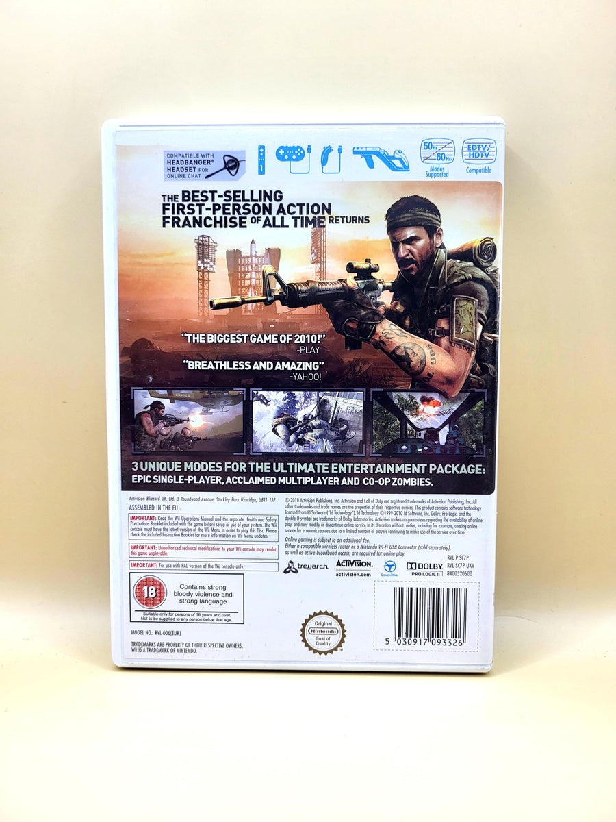 Call of Duty Black Ops - Nintendo Wii