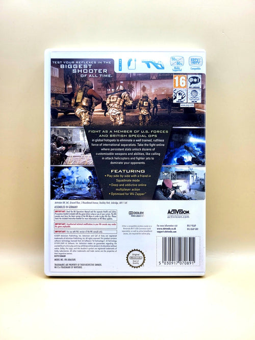 Call of Duty Modern Warfare Reflex Edition - Nintendo Wii