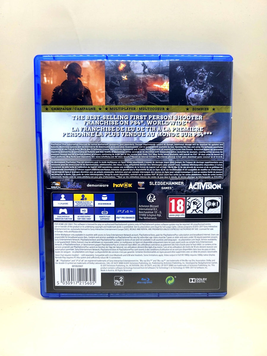 Call of Duty World War 2 - PlayStation 4 - PS4