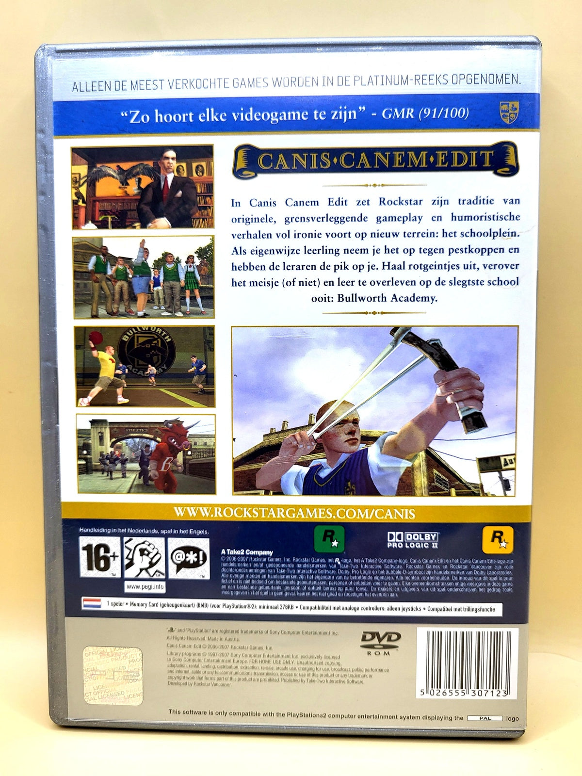 Canis Canem Edit (Platinum) - PlayStation 2 - PS2