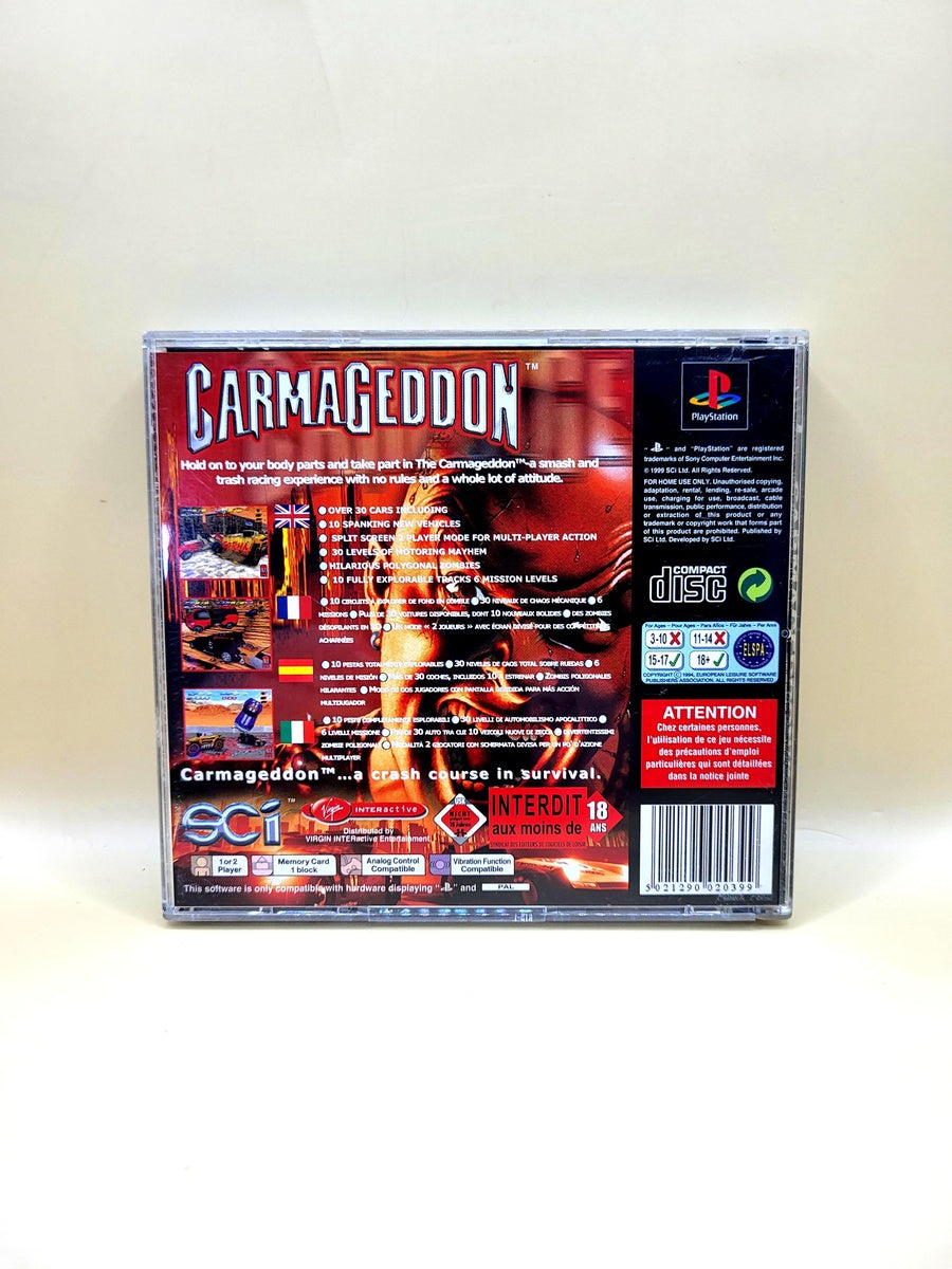 Carmageddon - PlayStation 1 - PS1