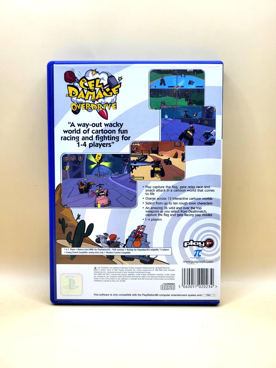 Cel Damage Overdrive - PlayStation 2 - PS2