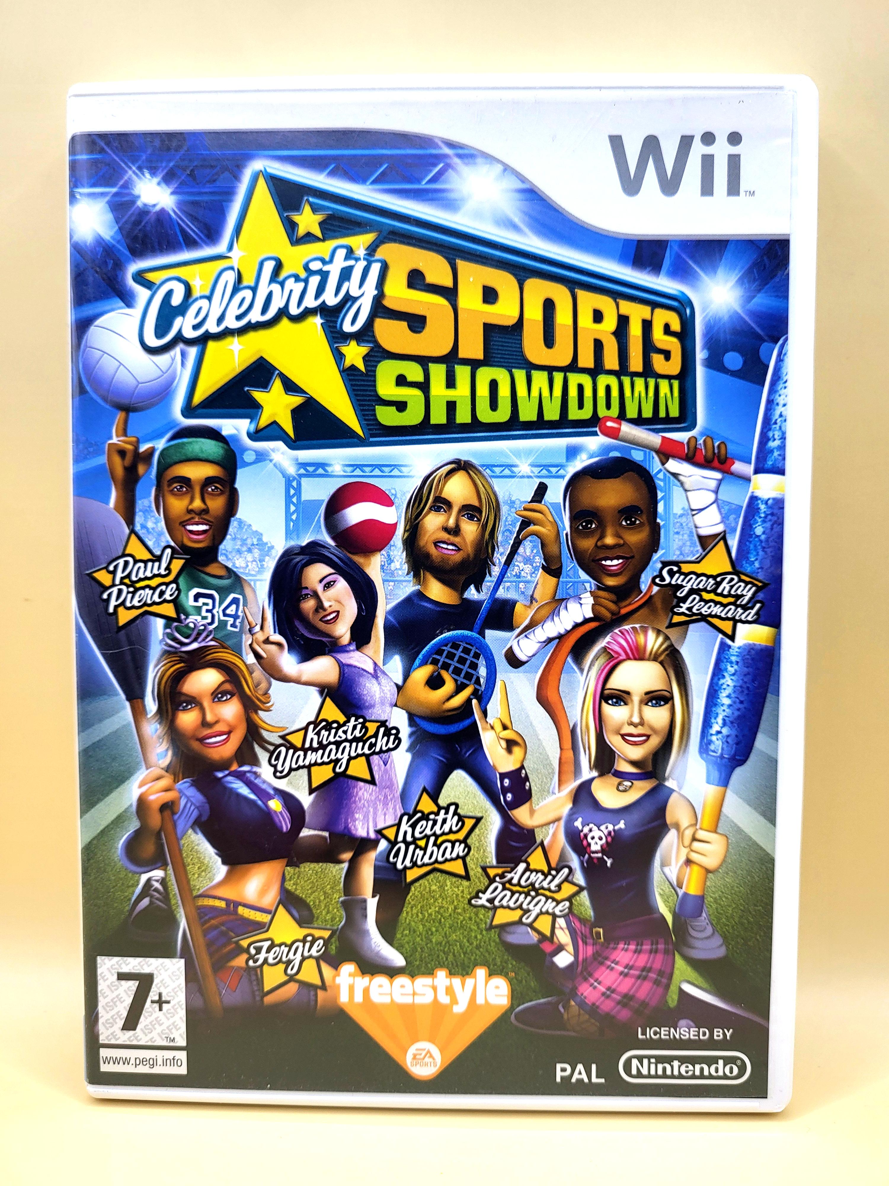 Celebrity Sports Showdown Nintendo Wii Voorkant