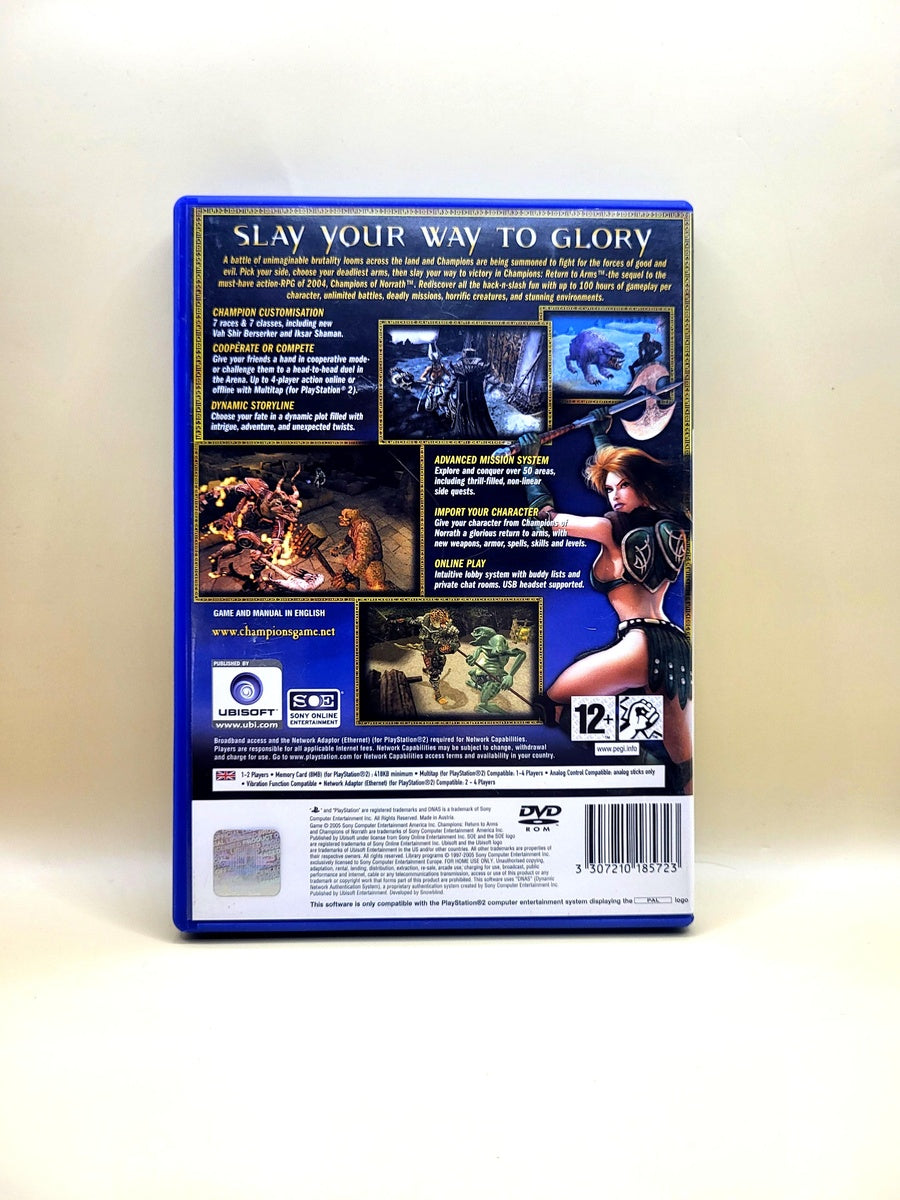 Champions Return to Arms - PlayStation 2 - PS2