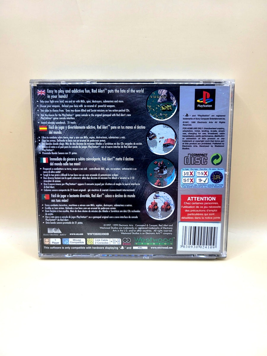 Command and Conquer Red Alert Value Series - PlayStation 1 - PS1