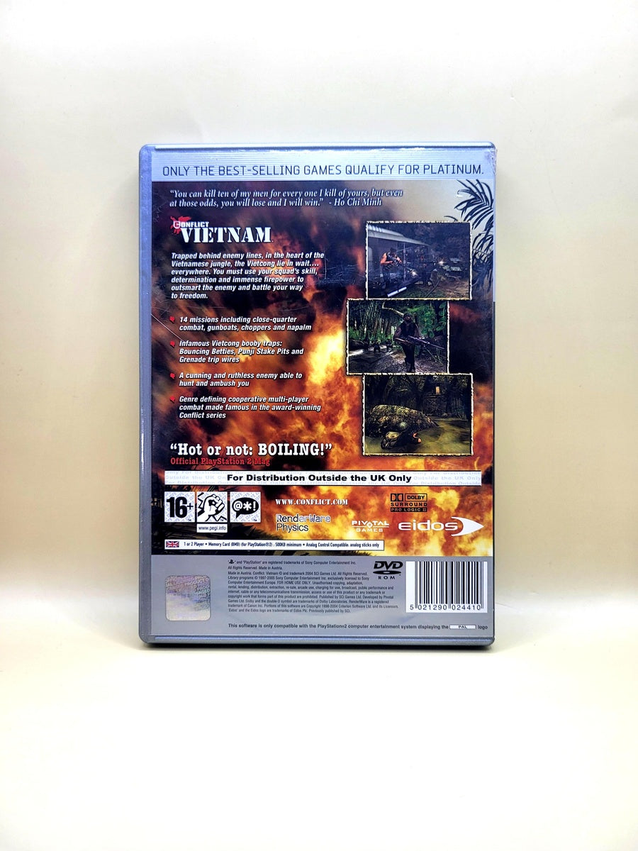 Conflict Vietnam Platinum (No Manual)- PlayStation 2 - PS2