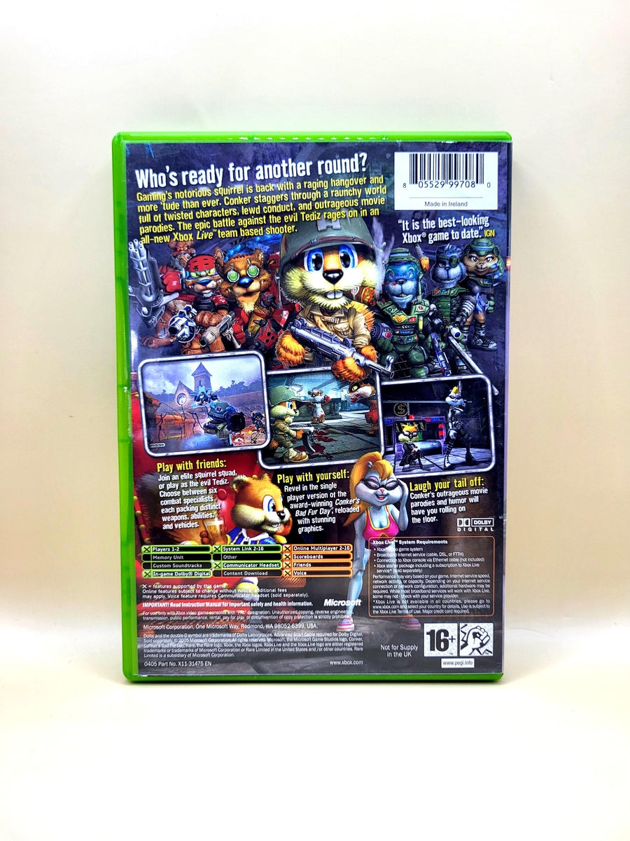 Conker Live and Reloaded - Xbox Original