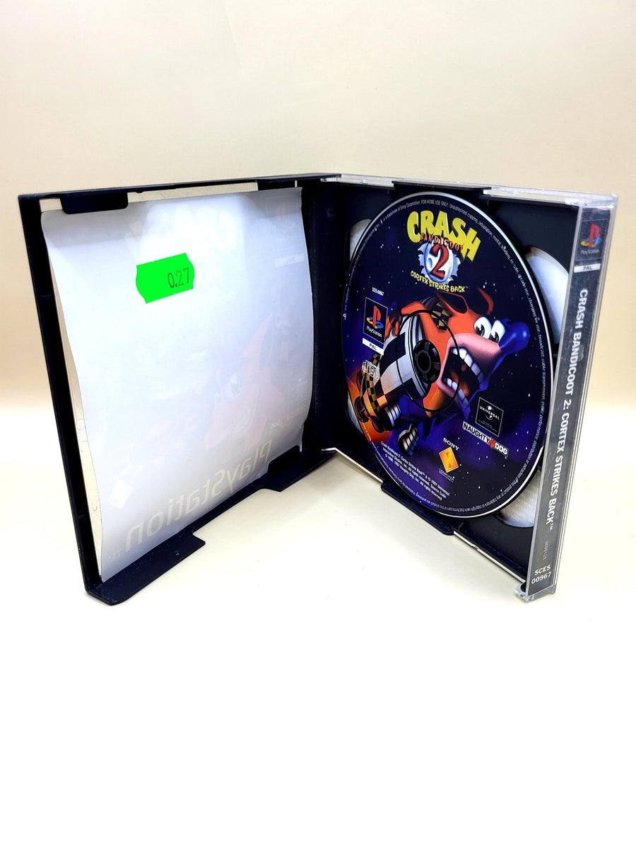 Crash Bandicoot 2 Cortex Strikes Back (Geen Boekje) - PlayStation 1 - PS1