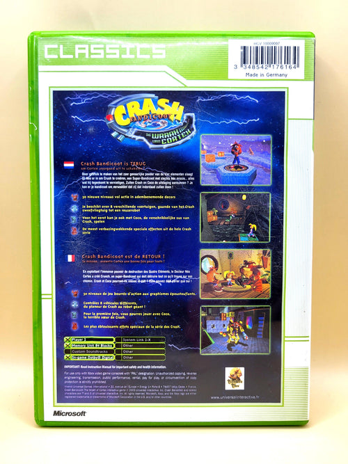 Crash Bandicoot De Wraak Van Cortex Classics (Geen Boekje) - Xbox Original