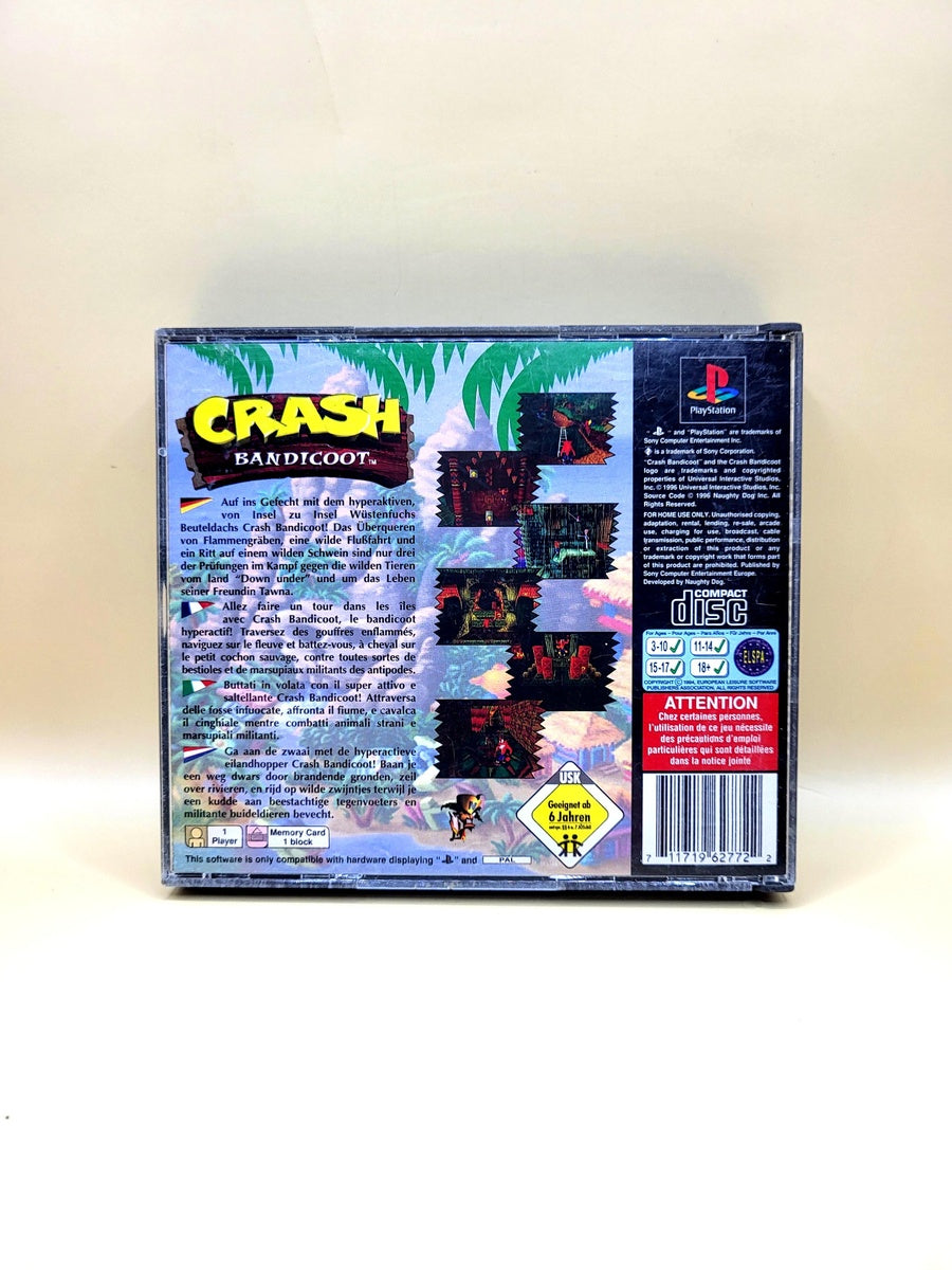 Crash Bandicoot Special Big Box Edition & Demo Disc - PlayStation 1 - PS1