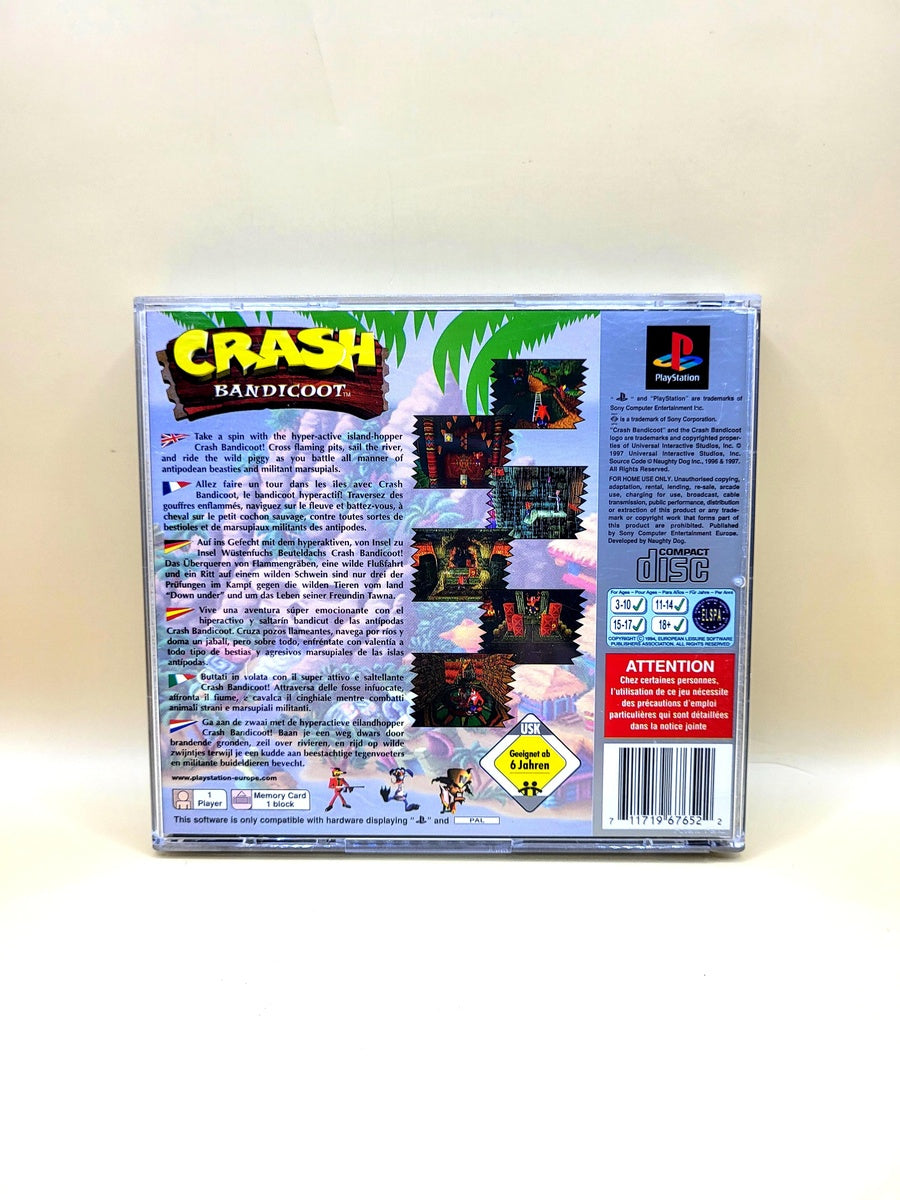 Crash Bandicoot Platinum - PlayStation 1 - PS1