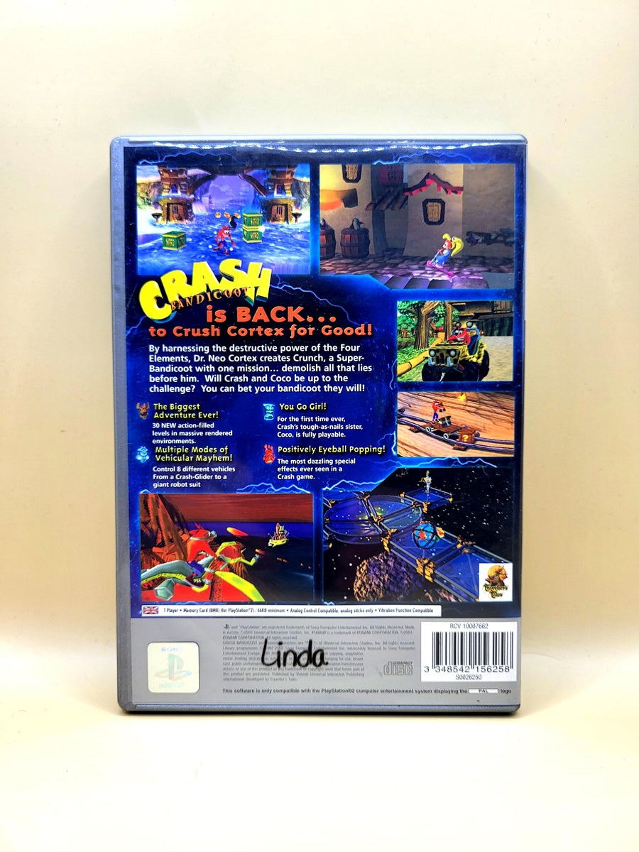 Crash Bandicoot The Wrath Of Cortex Platinum - PlayStation 2 - PS2