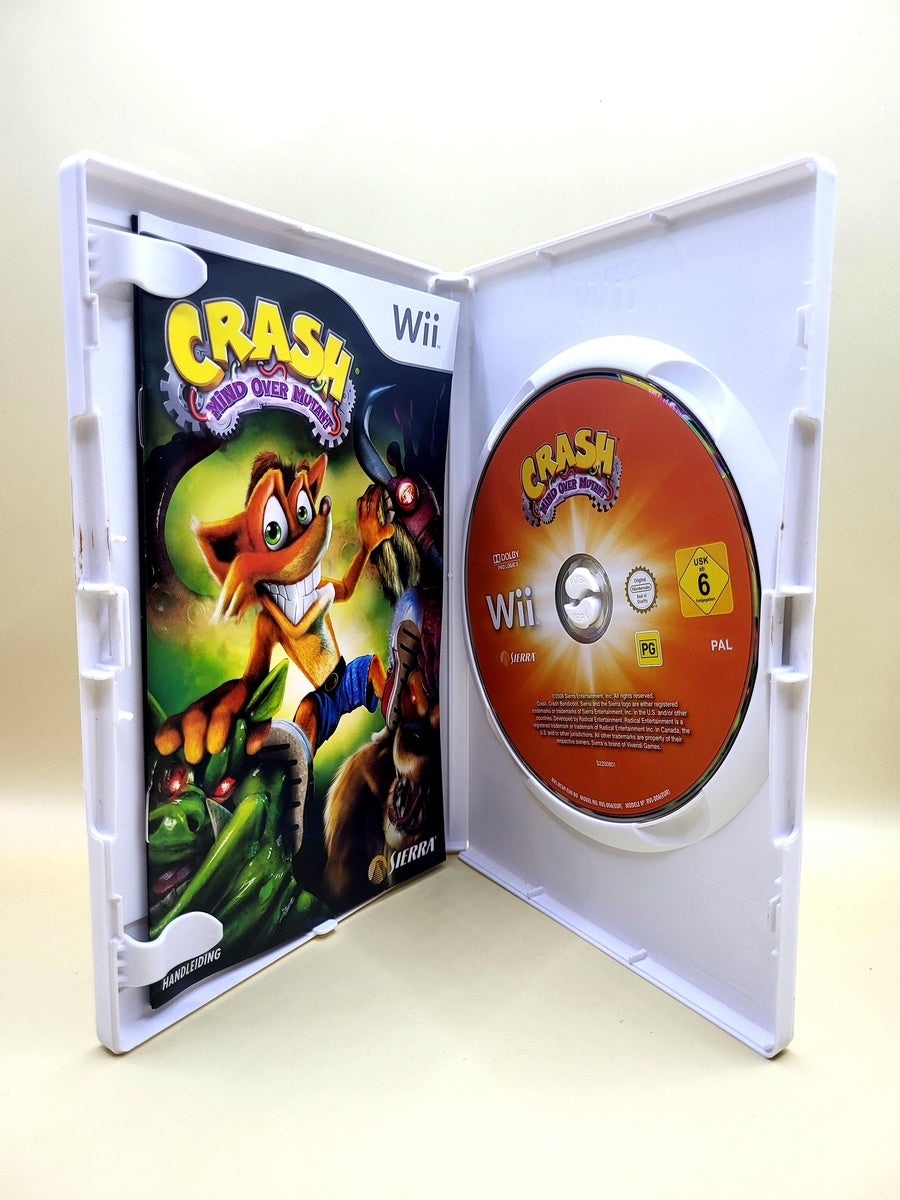 Crash Mind Over Mutant Nintendo - Nintendo Wii