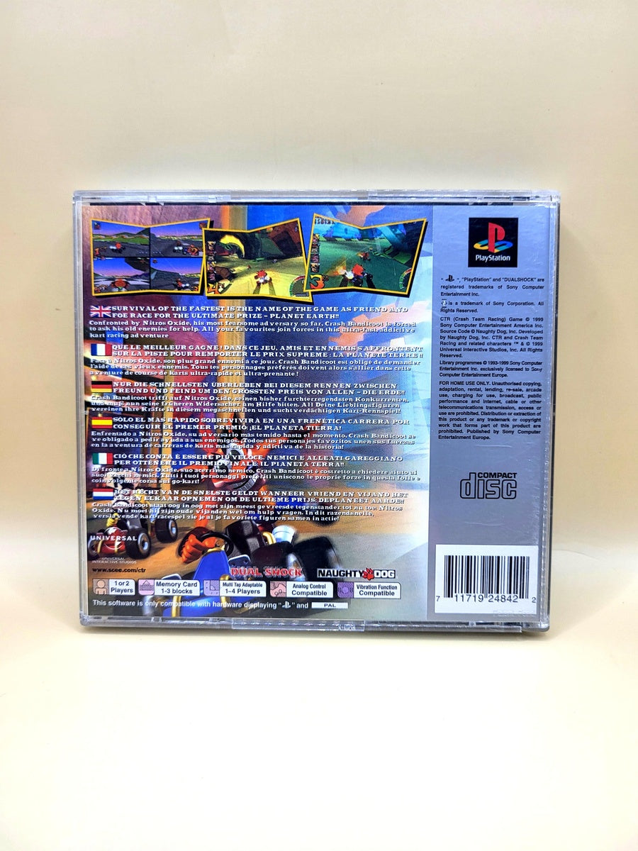 Crash Team Racing (Platinum) CTR - PlayStation 1 - PS1