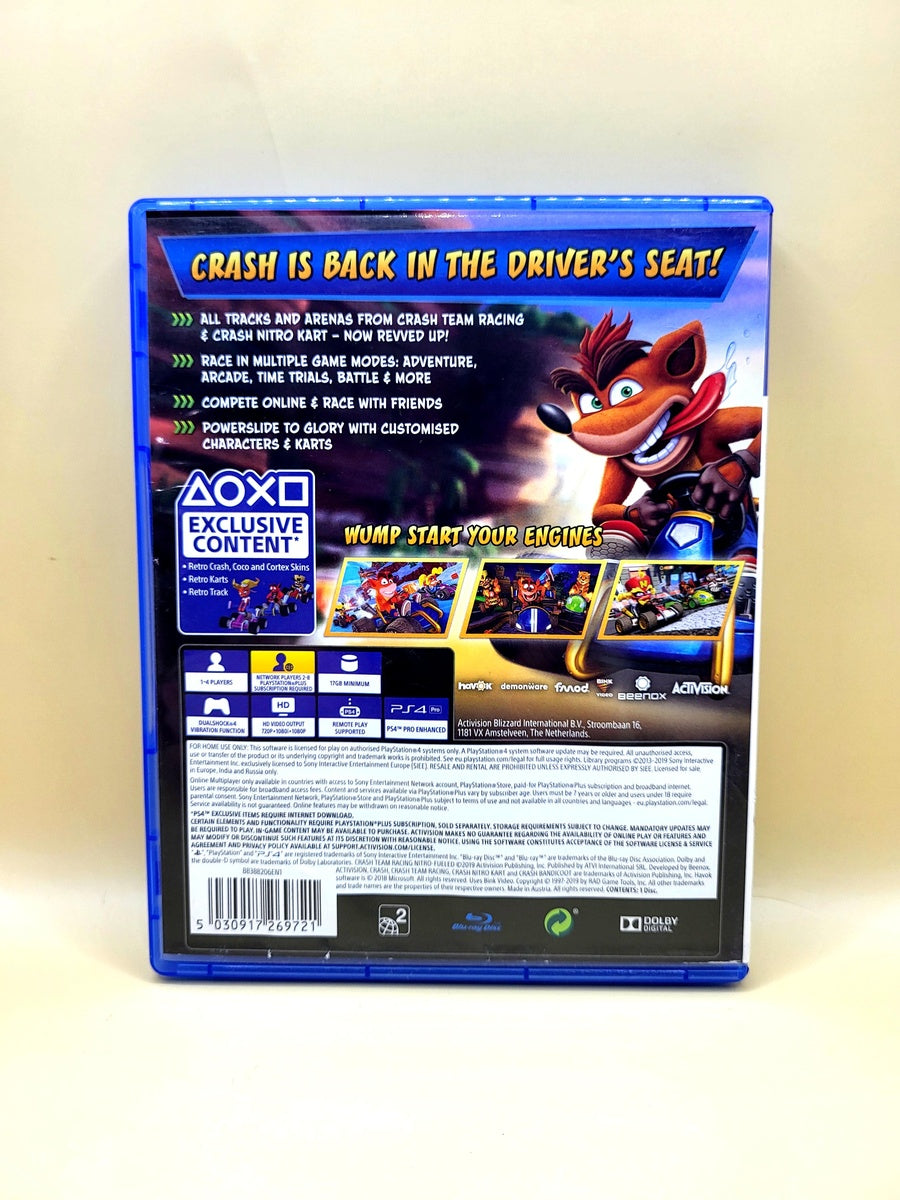 Crash Team Racing Nitro Fueled - PlayStation 4 - PS4