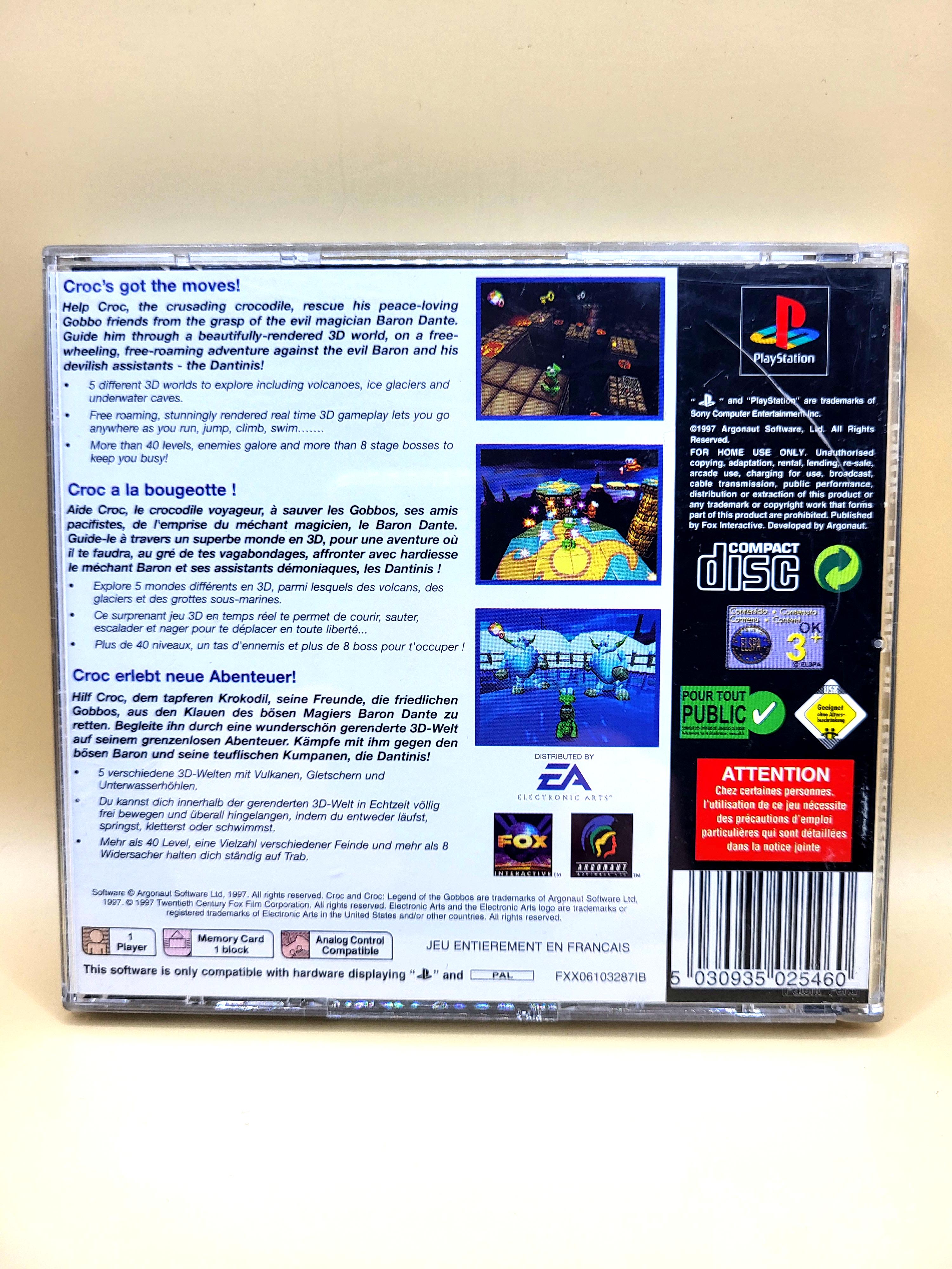 Croc Classics - PlayStation 1 - PS1