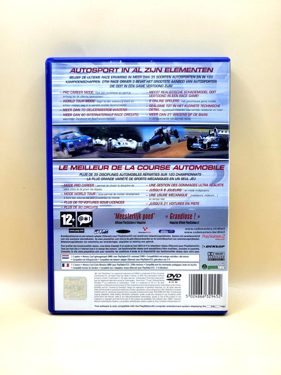 DTM Race Driver 3 - PlayStation 2 - PS2