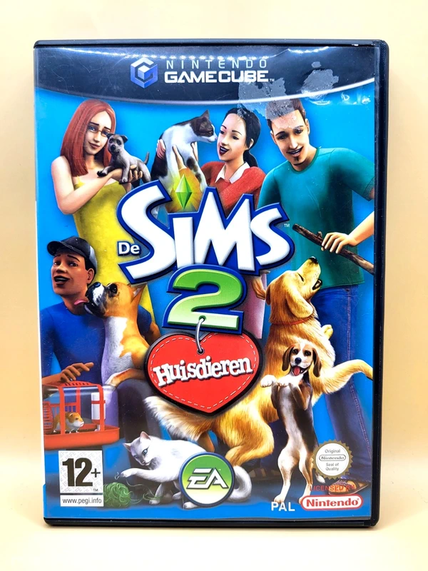 De Sims 2 Huisdieren Nintendo Gamecube Voorkant
