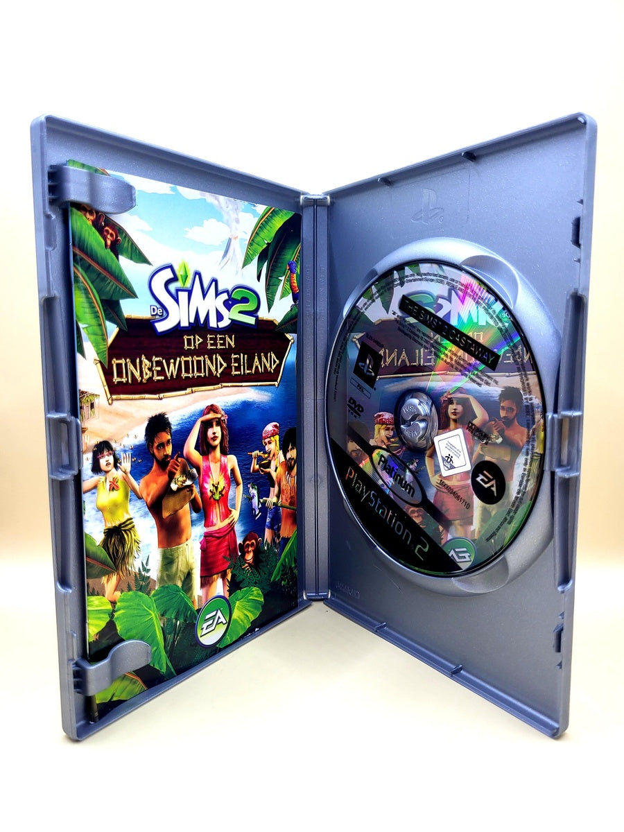 De Sims 2 Op Een Onbewoond Eiland Platinum - PlayStation 2 - PS2