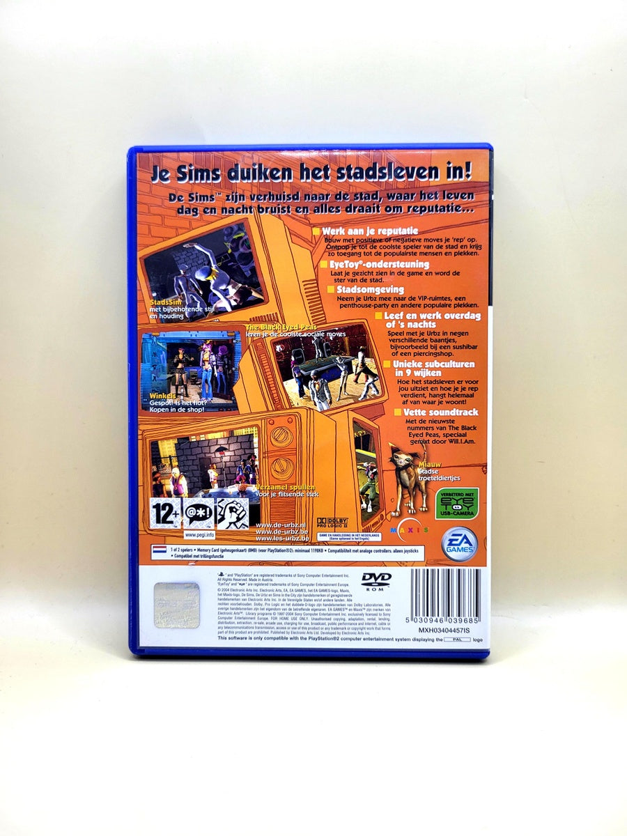 De Urbz Sims in the City (No Manual) - PlayStation 2 - PS2