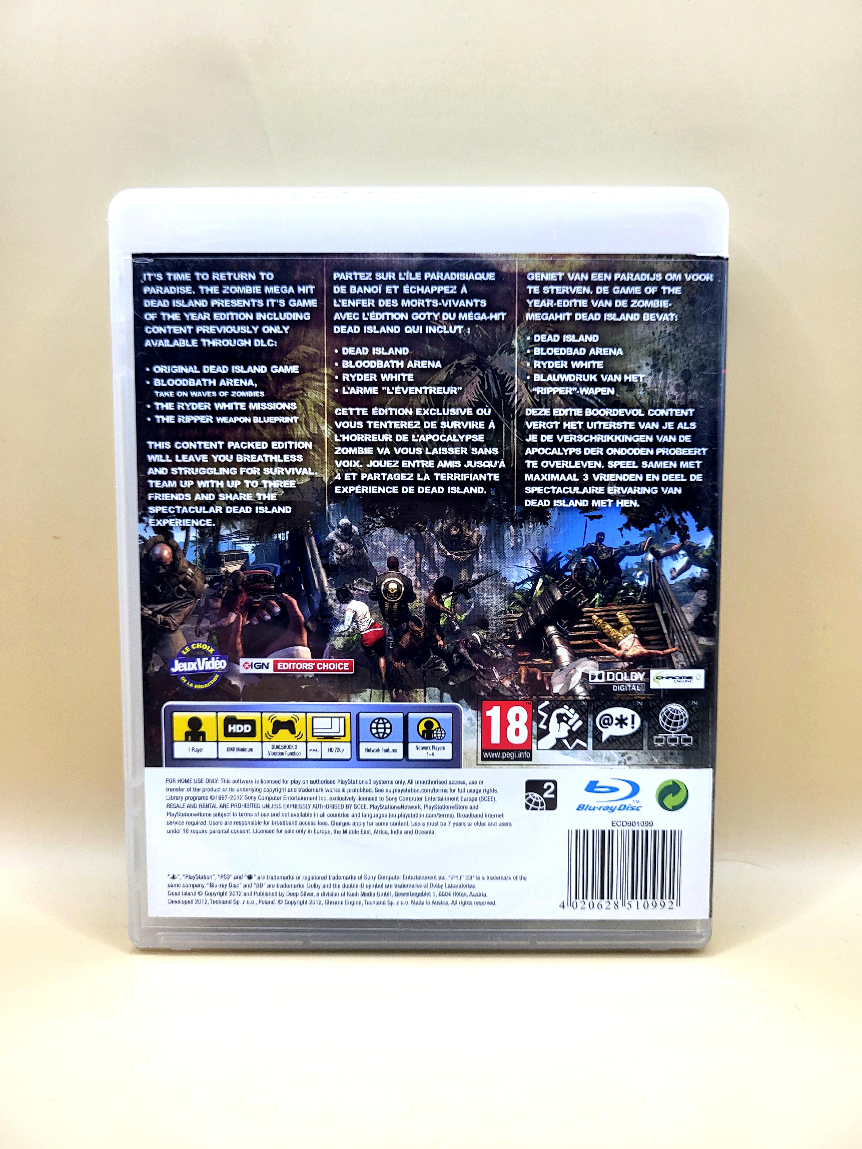 Dead Island GOTY Edition - PlayStation 3 - PS3