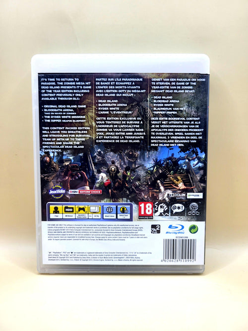 Dead Island GOTY Edition - PlayStation 3 - PS3