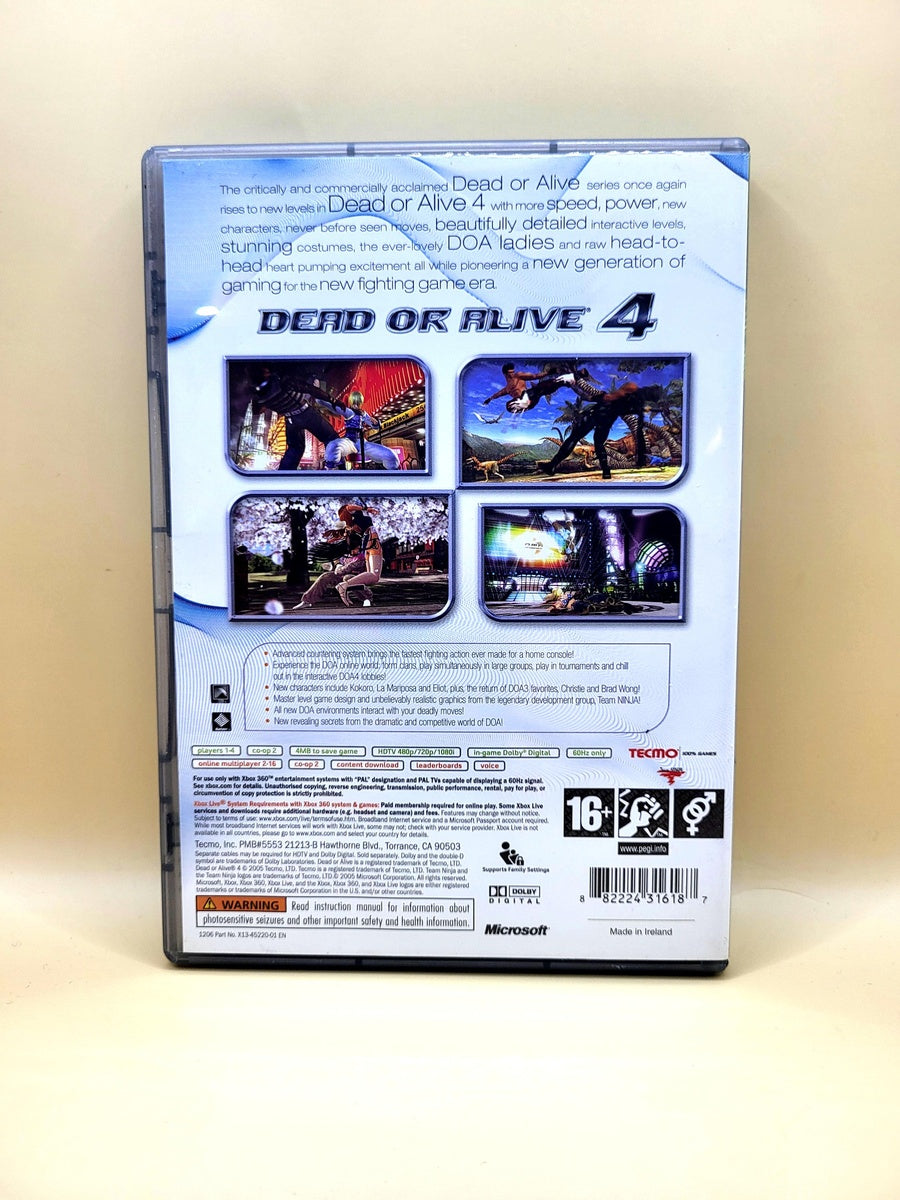 Dead Or Alive 4 (Classics) - Xbox 360
