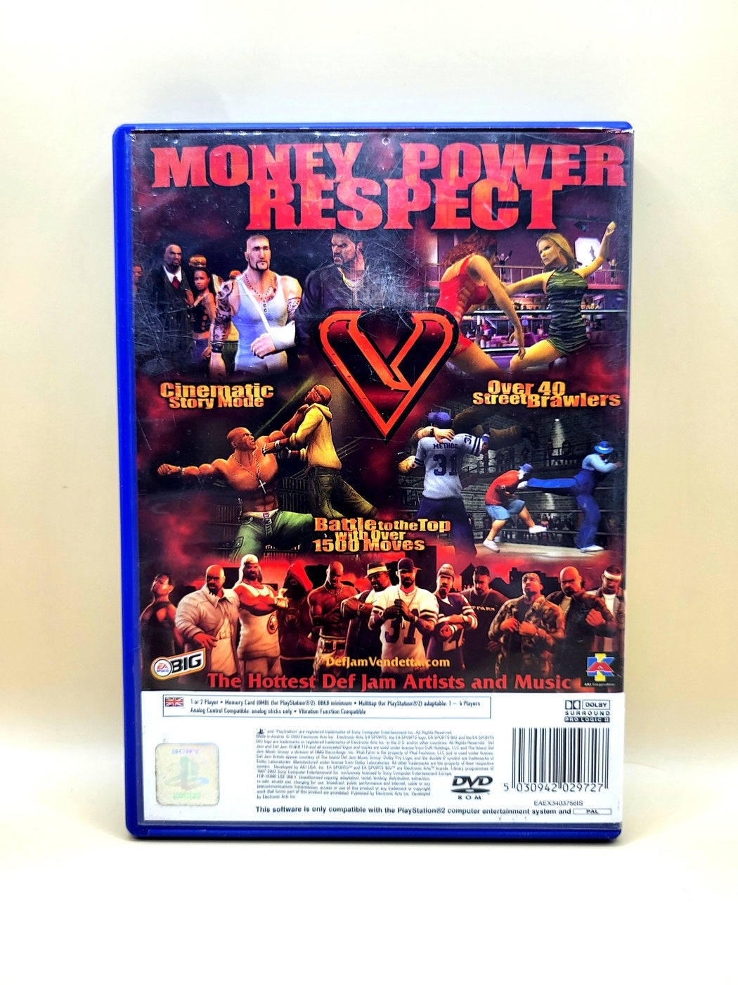 Def Jam Vendetta (Geen Boekje) - PlayStation 2 - PS2