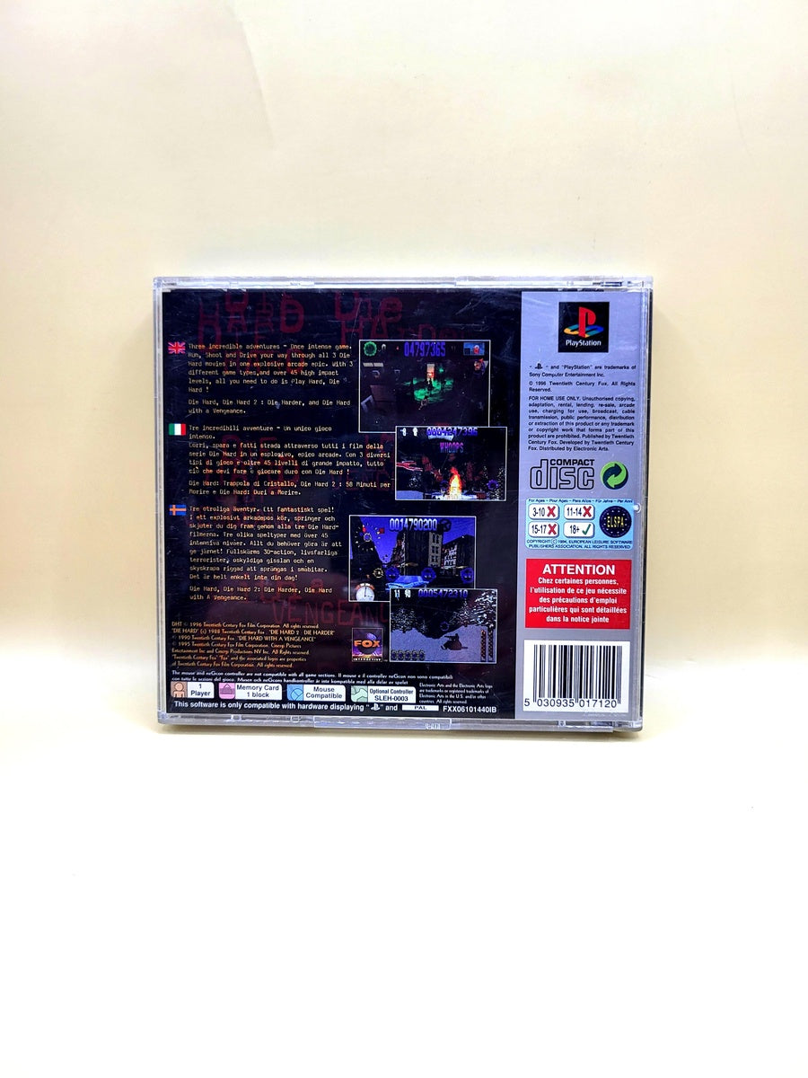 Die Hard Trilogy Platinum - PlayStation 1 - PS1