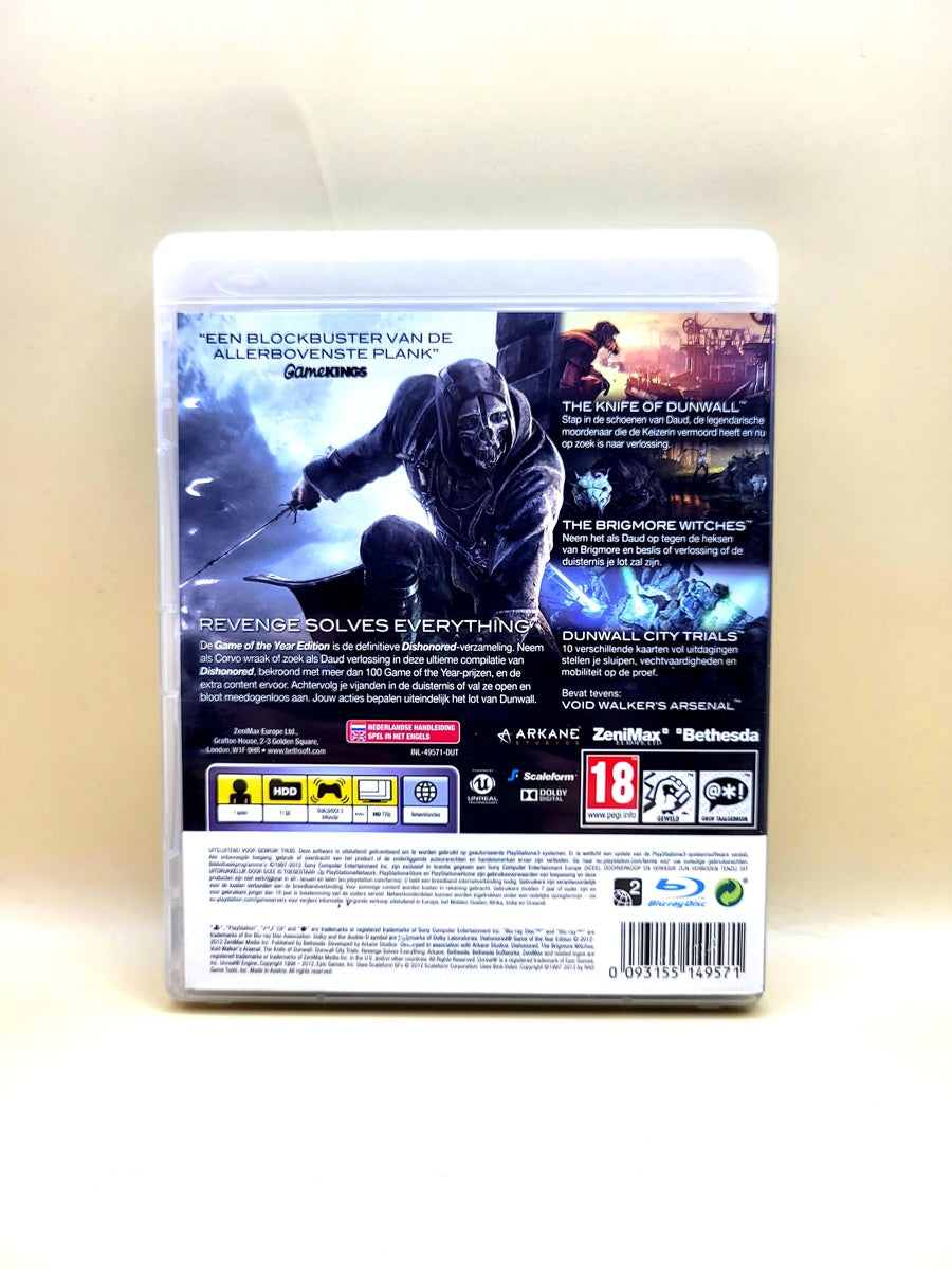 Dishonored Game of the Year Edition (Geen Boekje) - PlayStation 3 - PS3