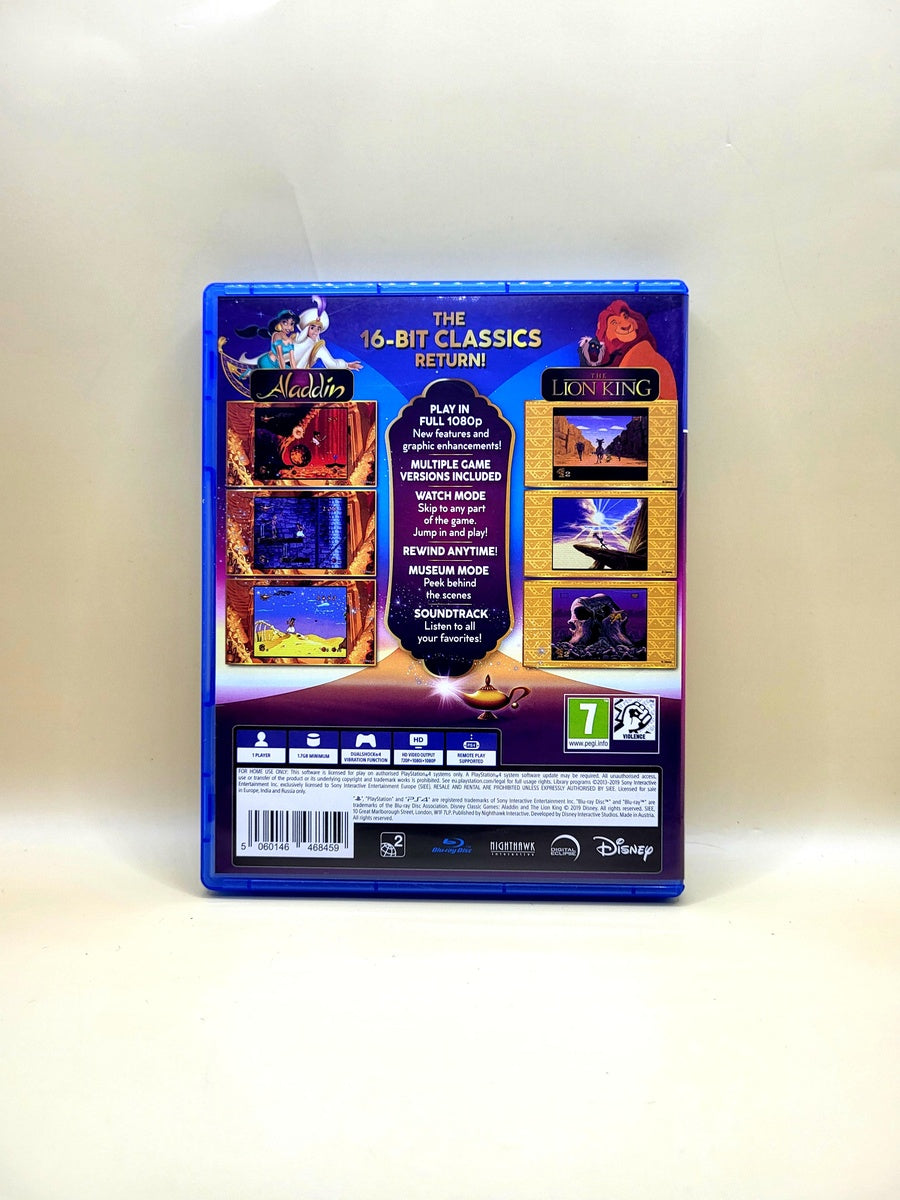 Disney Classic Games Aladdin and The Lion King - PlayStation 4 - PS4