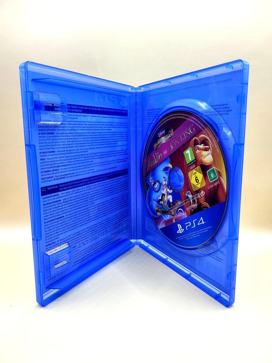 Disney Classic Games Aladdin and The Lion King - PlayStation 4 - PS4