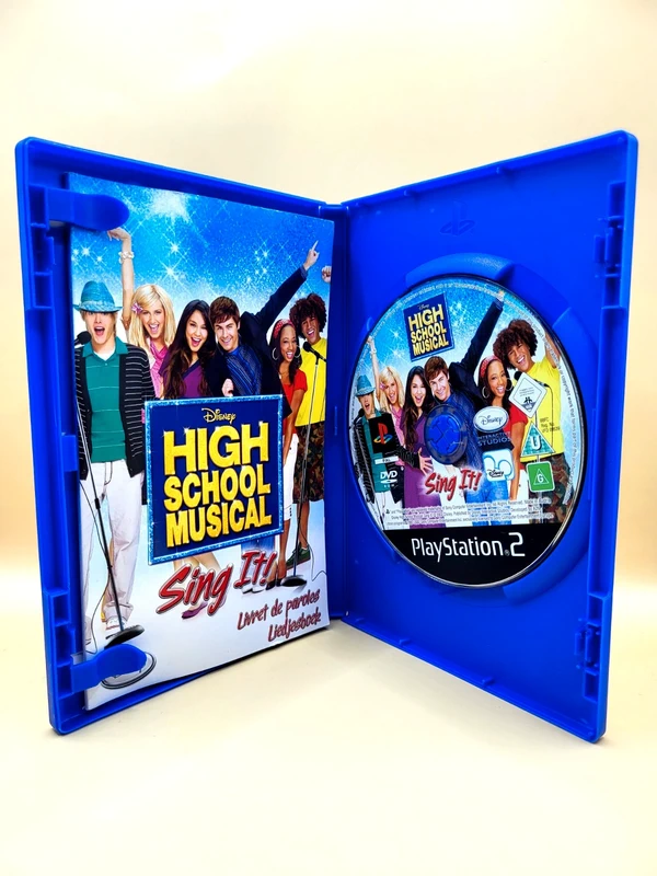 Disney High School Musical Sing it - PlayStation 2 - PS2