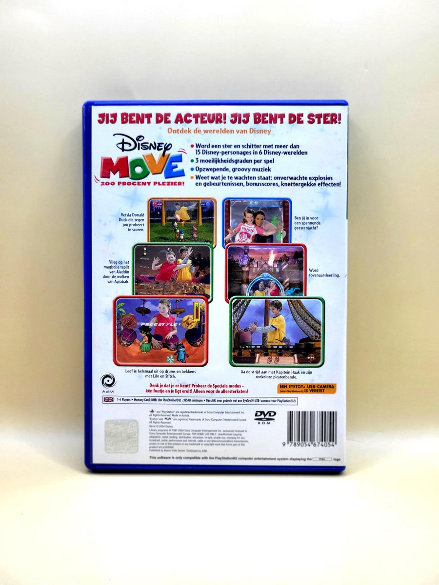 Disney Move - PlayStation 2 - PS2