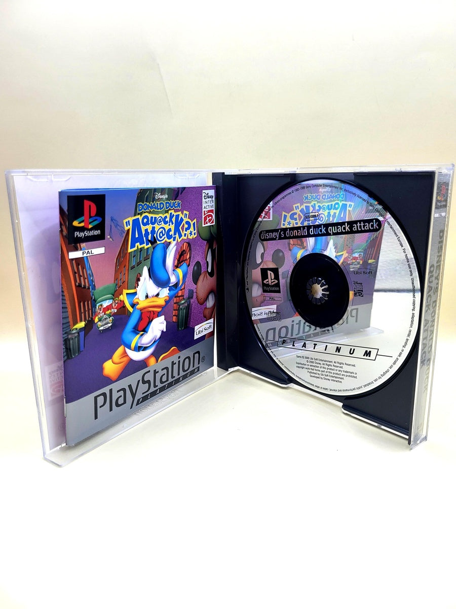 Donald Duck Quack Attack Platinum - PlayStation 1 - PS1