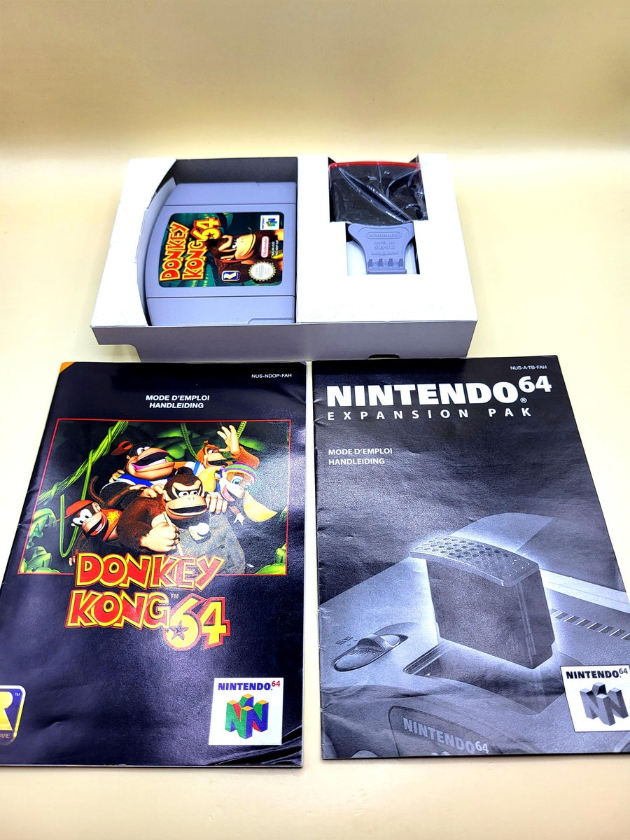 Donkey Kong 64 Comleet Met Expansion Pack - Nintendo 64 - N64