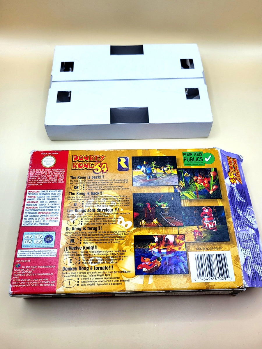 Donkey kong 64 Box Only - Nintendo 64 - N64