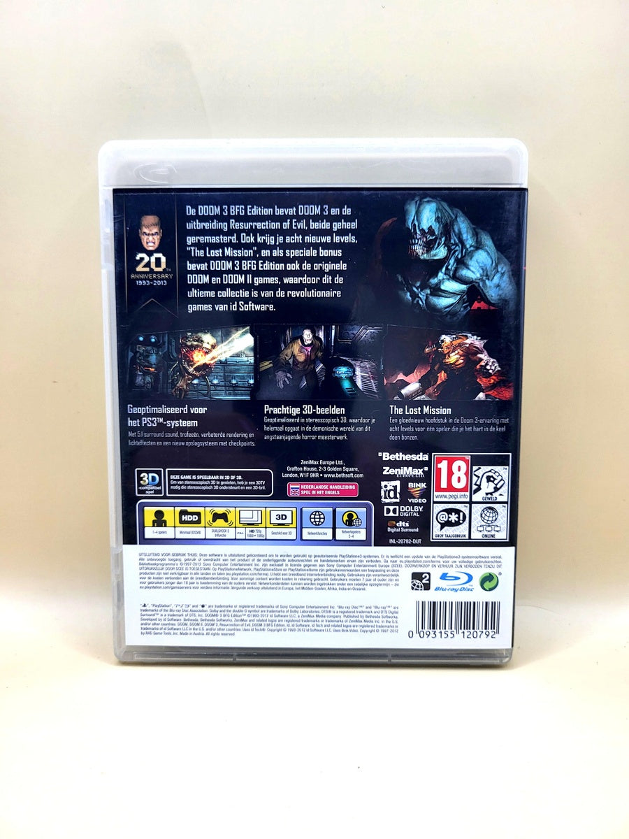 Doom 3 BFG Edition- PlayStation 3 - PS3