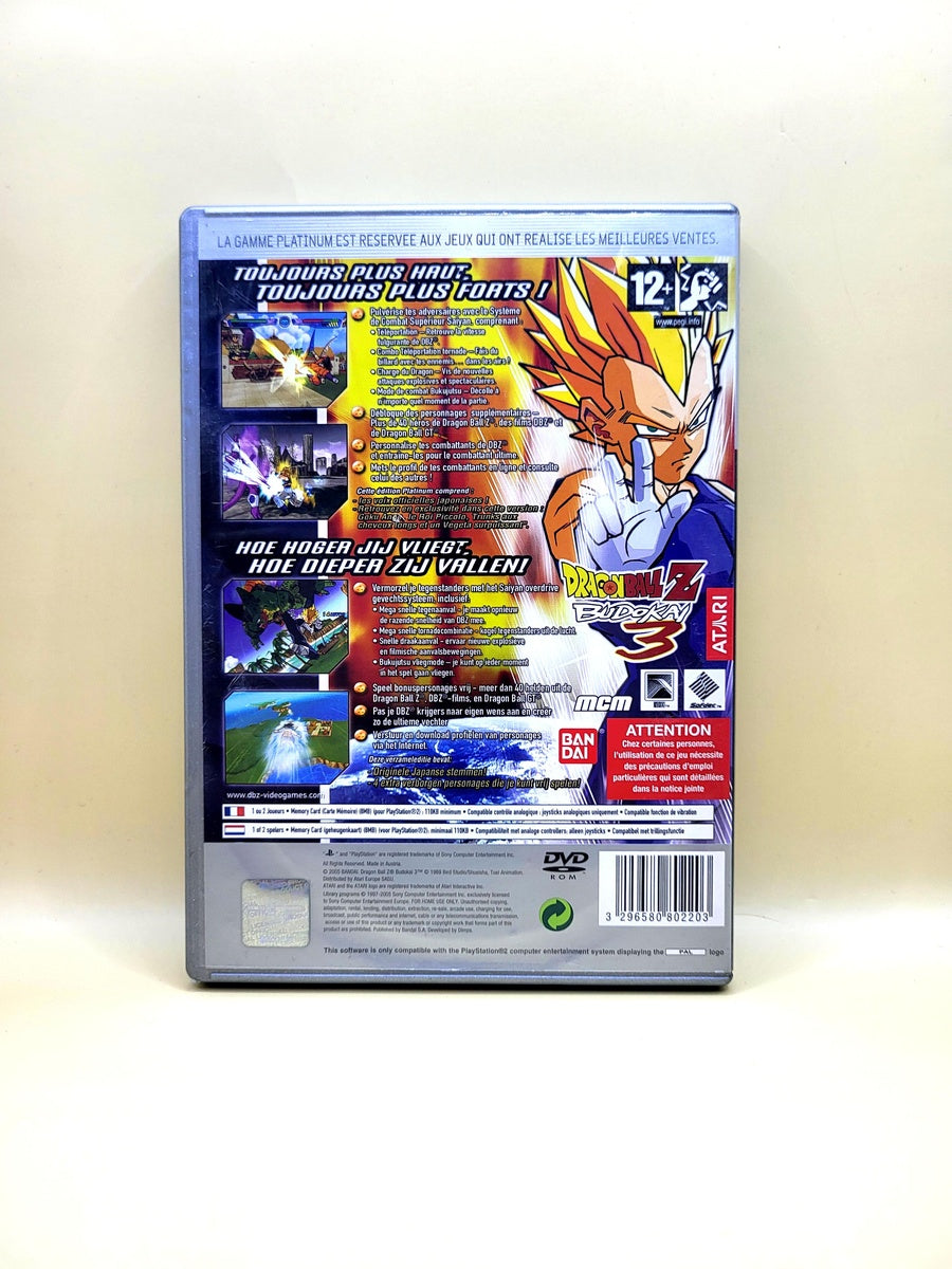 Dragon Ball Z Budokai 3 Platinum - PlayStation 2 - PS2