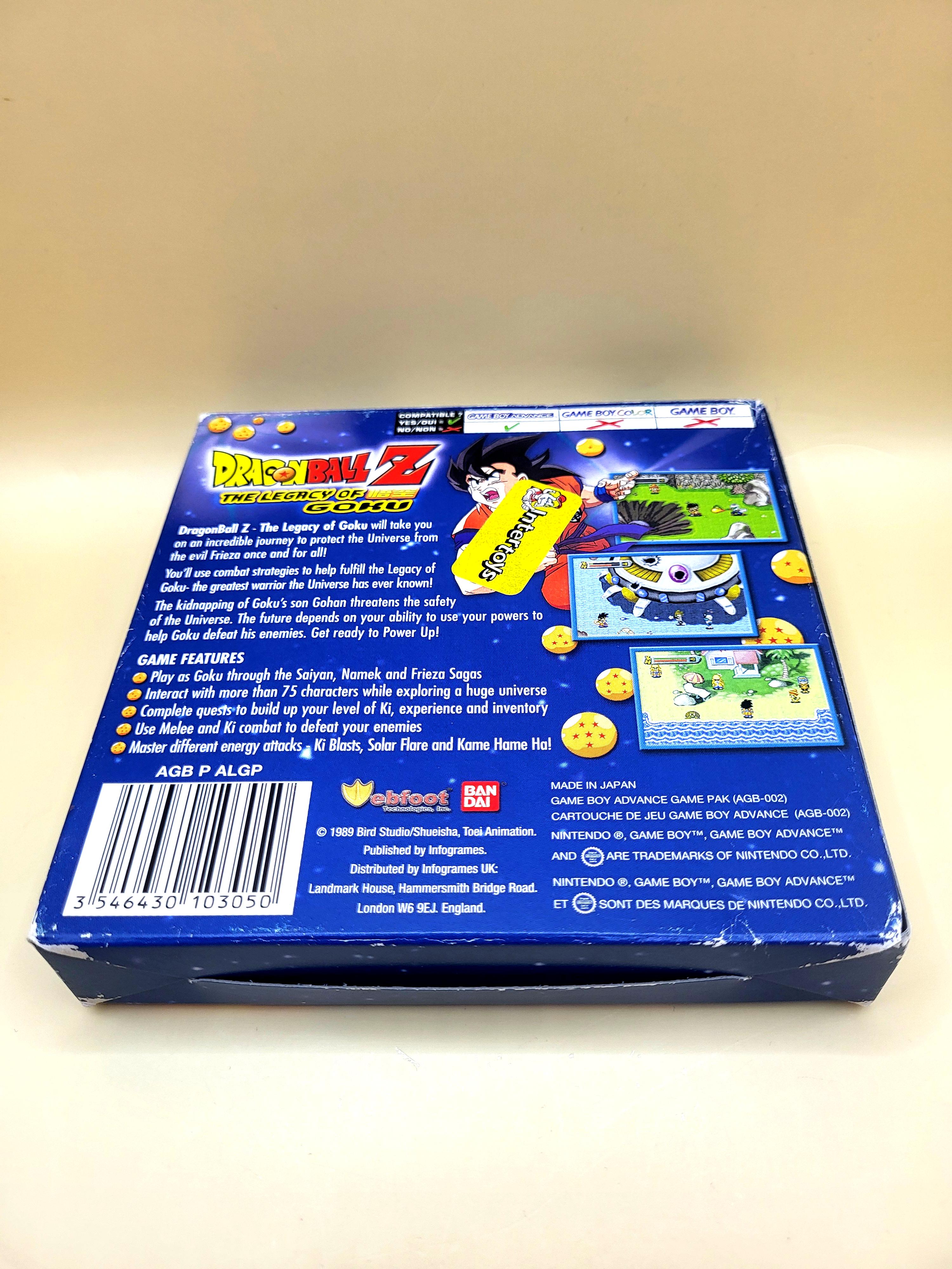 Dragon Ball Z Legacy of Goku Compleet - Game Boy Advance - GBA