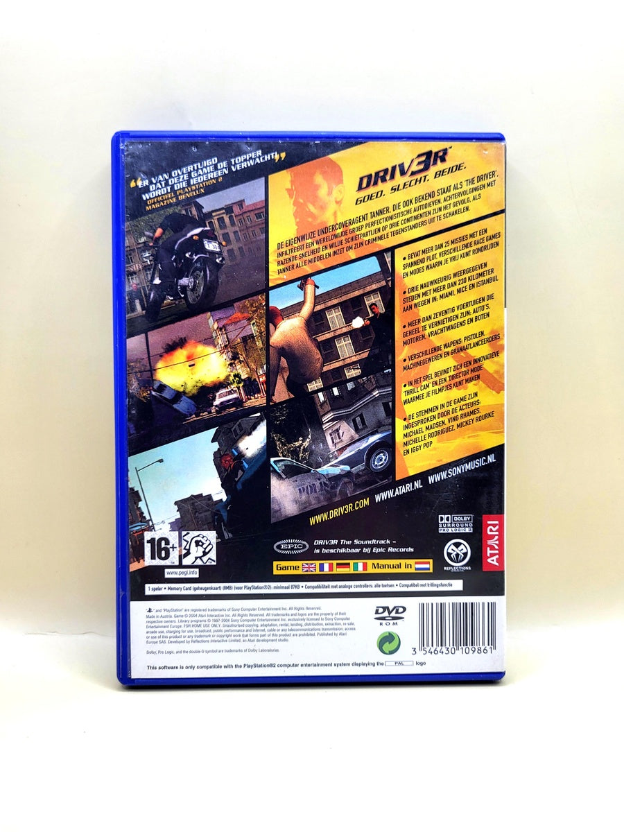 Driv3r Driver 3 (No Manual) - PlayStation 2 - PS2